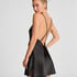Slipdress Nienke, Zwart