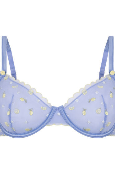 Hunkemöller Niet-Voorgevormde Beugel Bh Harriet Blauw, foto 3