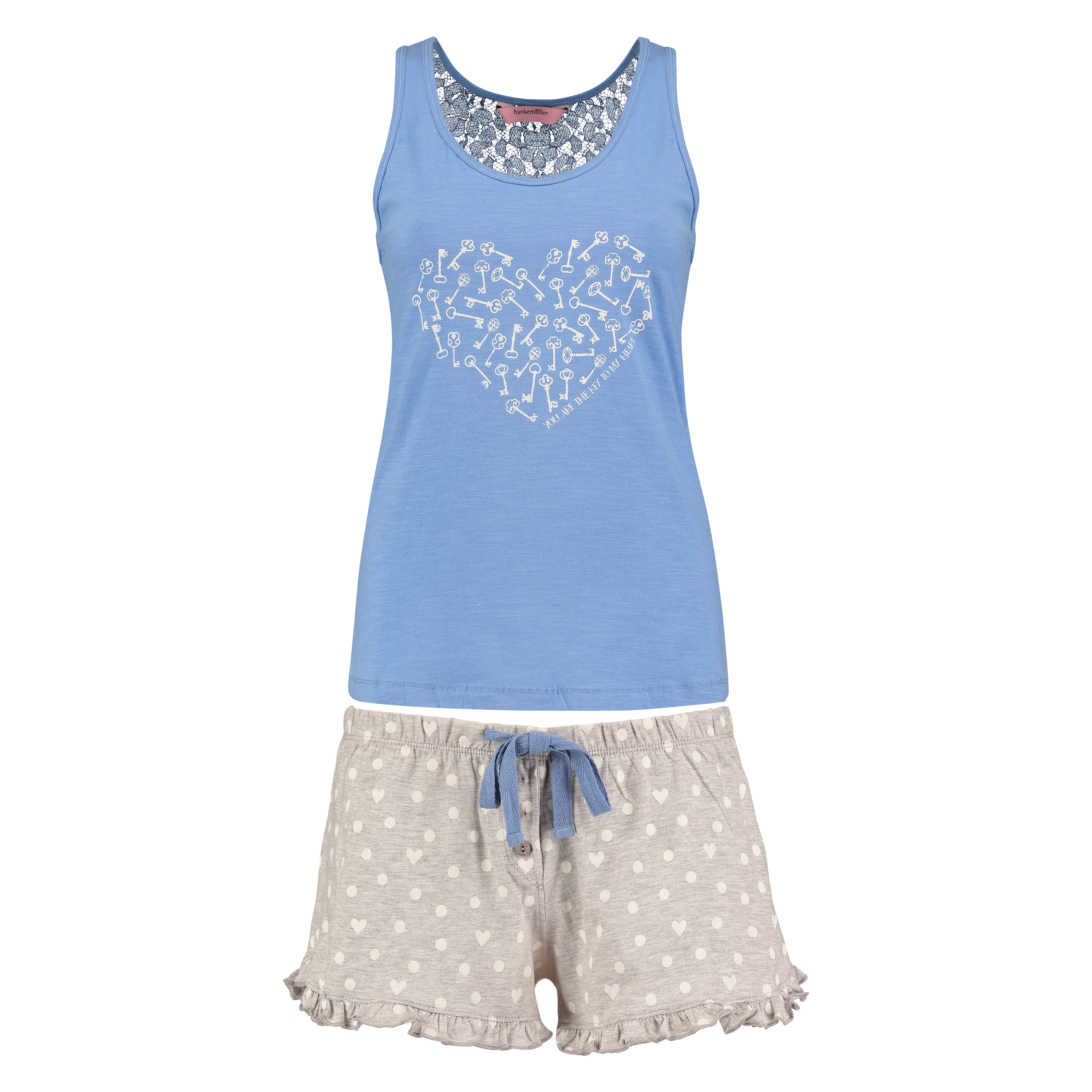 Pyjama set Jessica, Bleu, main