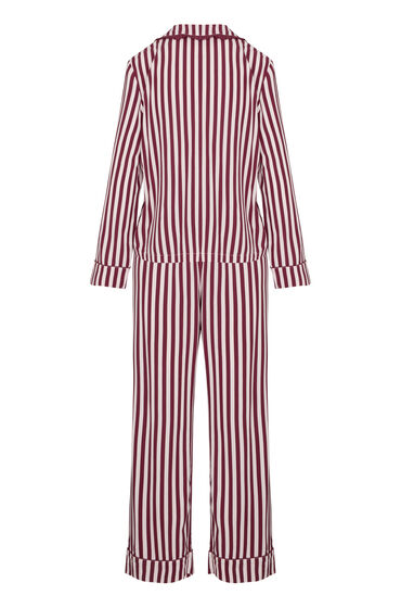 Hunkemöller Pyjama Set Poplin Ruffle Roze, foto 2