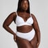 Brassière en coton, Blanc