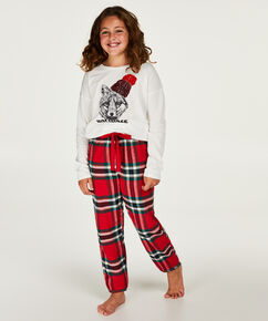 Pyjamaset tienermeisje, Rood