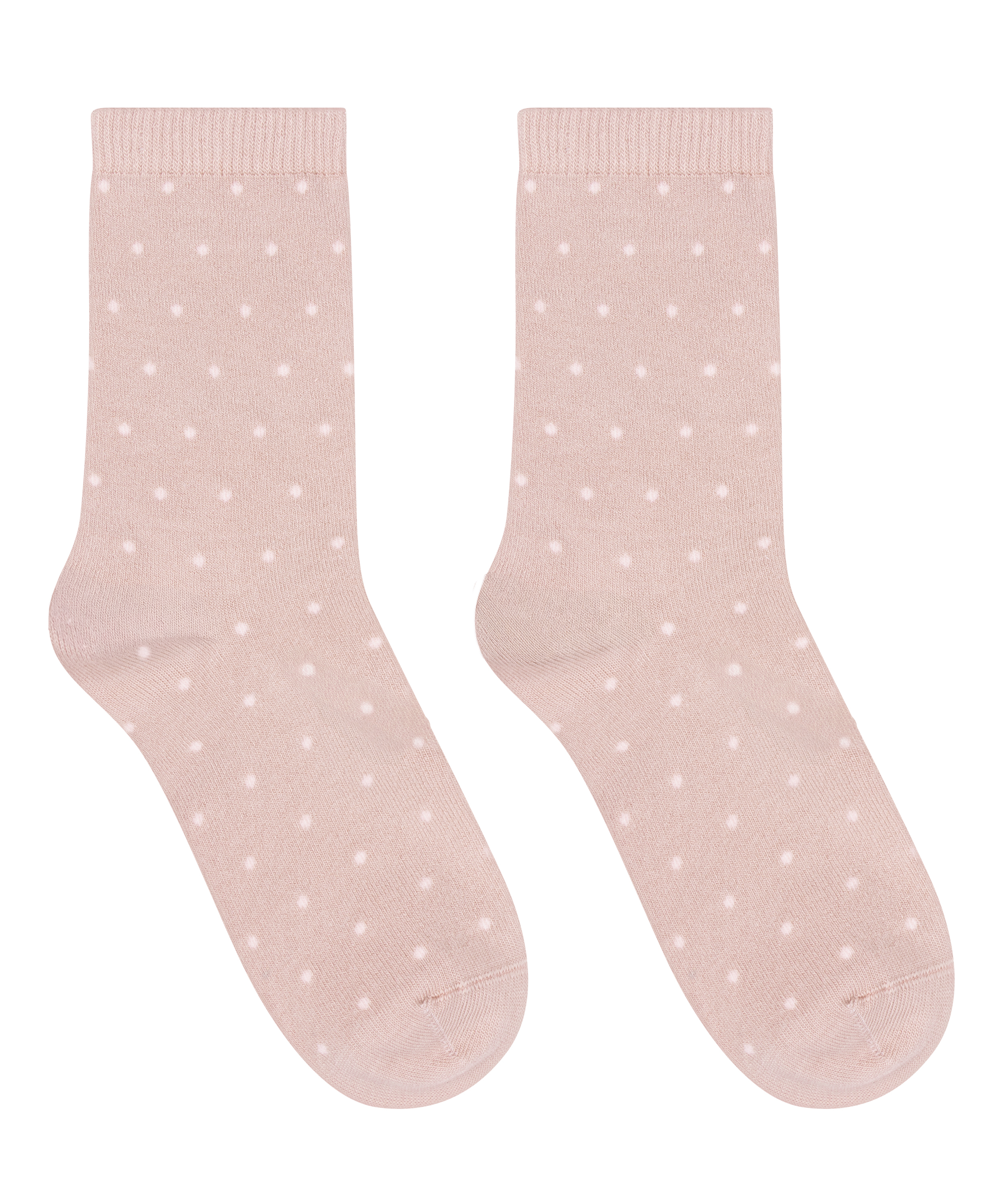 Chaussettes courtes en modal, Rose, main