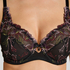Soutien-gorge à armatures non-préformé Lily, Noir
