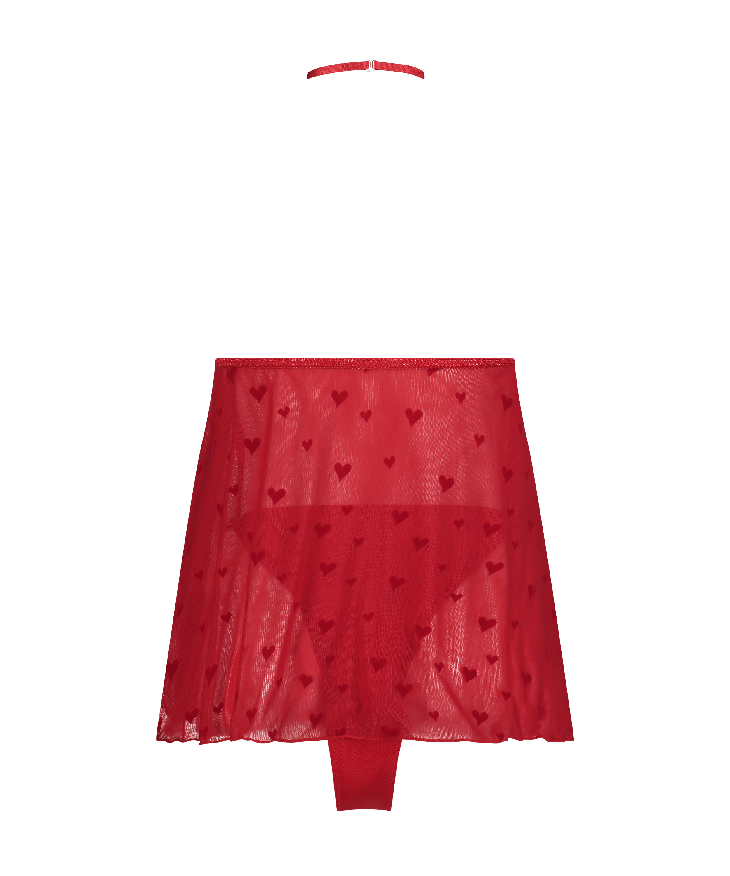 Babydoll Pippa, Rouge, main