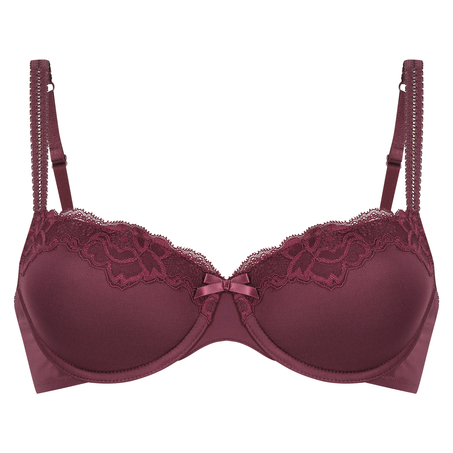 Soutien-gorge &agrave; armatures pr&eacute;form&eacute; Secret Lace, Rouge