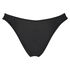 Bas de bikini taille haute Haze, Noir