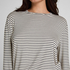 Pyjama Top Loose Jersey, Wit