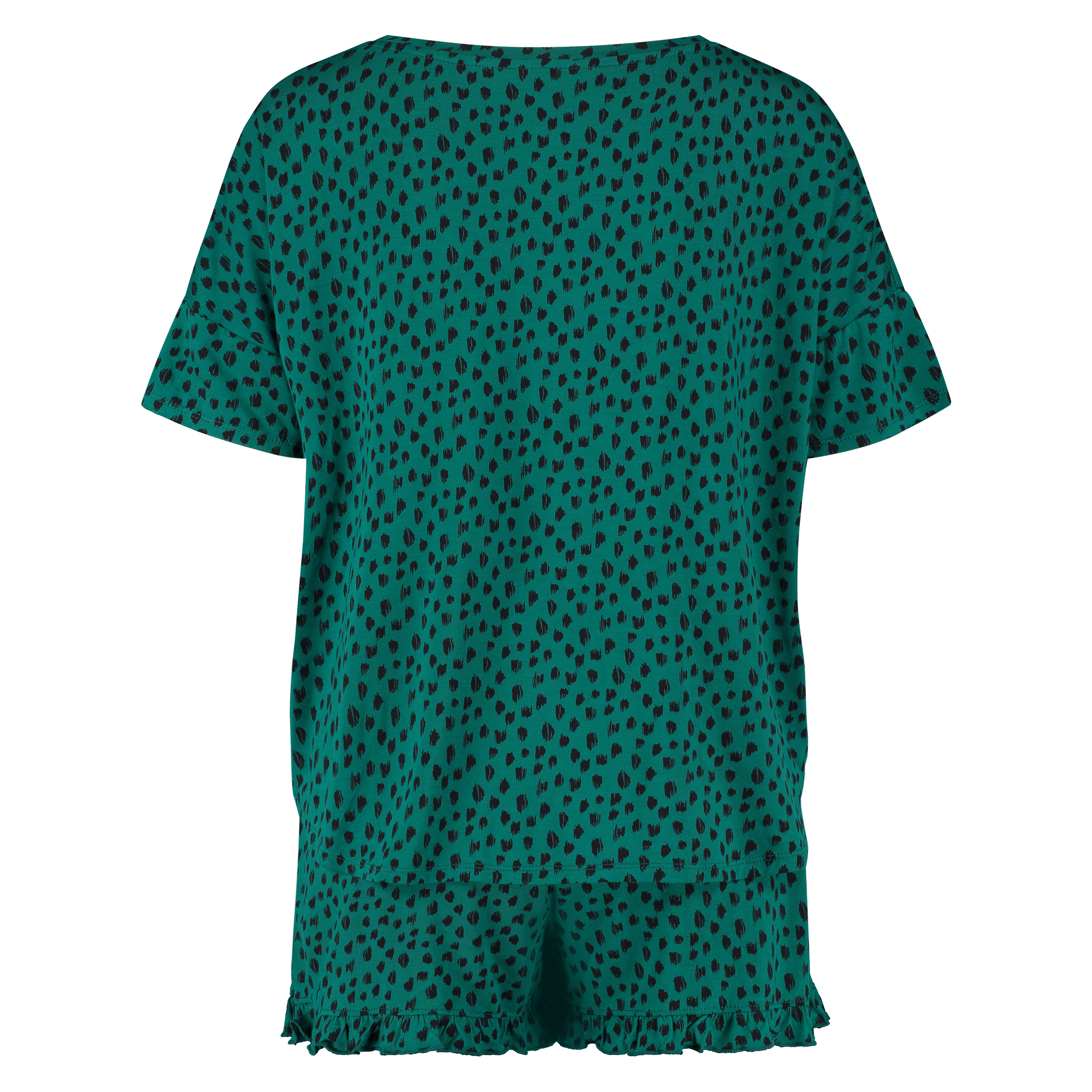 Korte pyjama set, Groen, main
