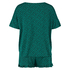 Korte pyjama set, Groen