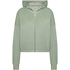 Lange mouwen jacket velours, Groen