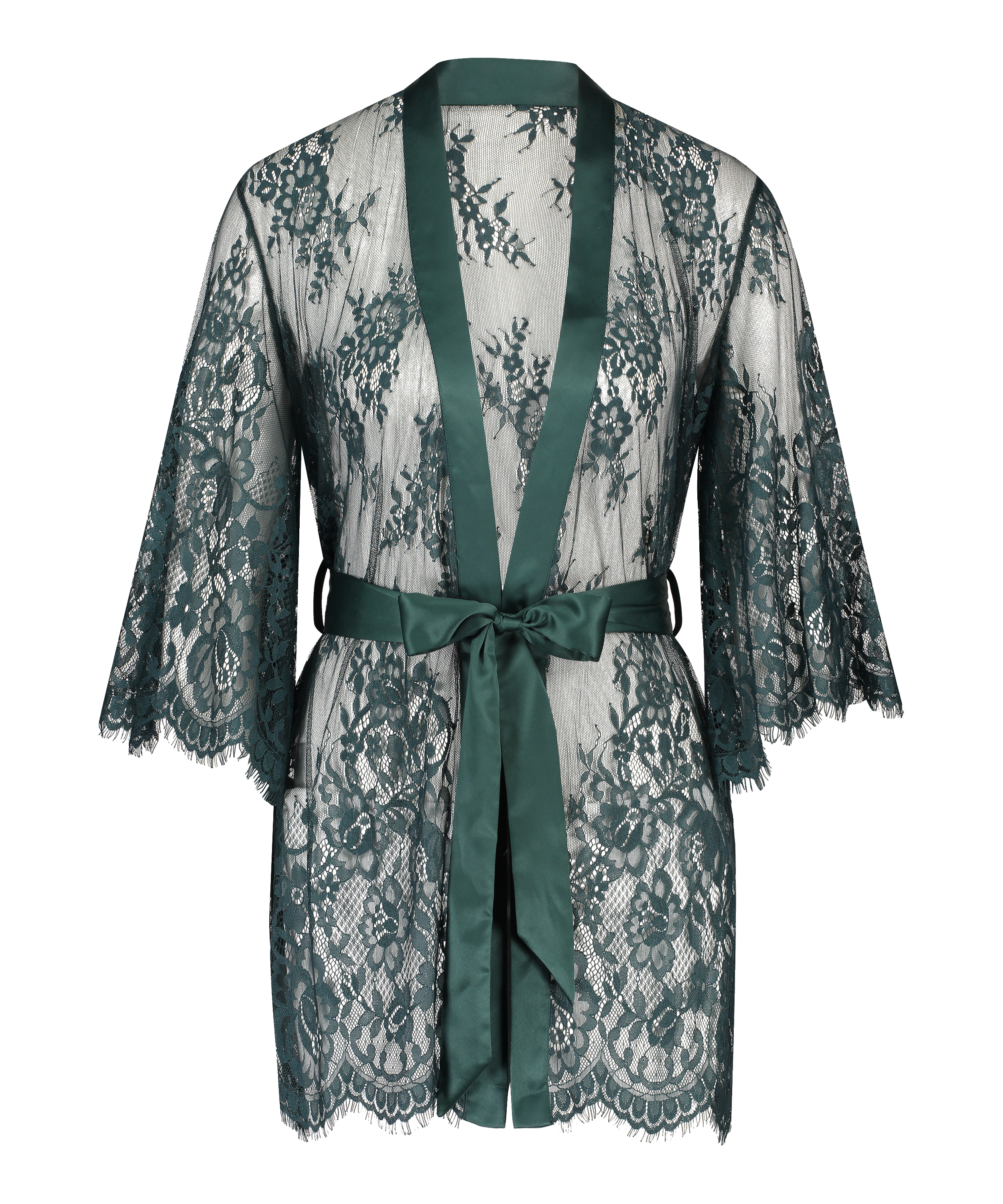 Kimono Lace Isabelle, Vert, main