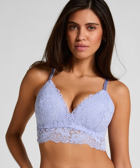 Soutien-gorge sans armatures pr&eacute;form&eacute; Andrea, Pourpre