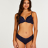 Soutien-gorge &agrave; armatures pr&eacute;form&eacute; push-up Marine, Bleu