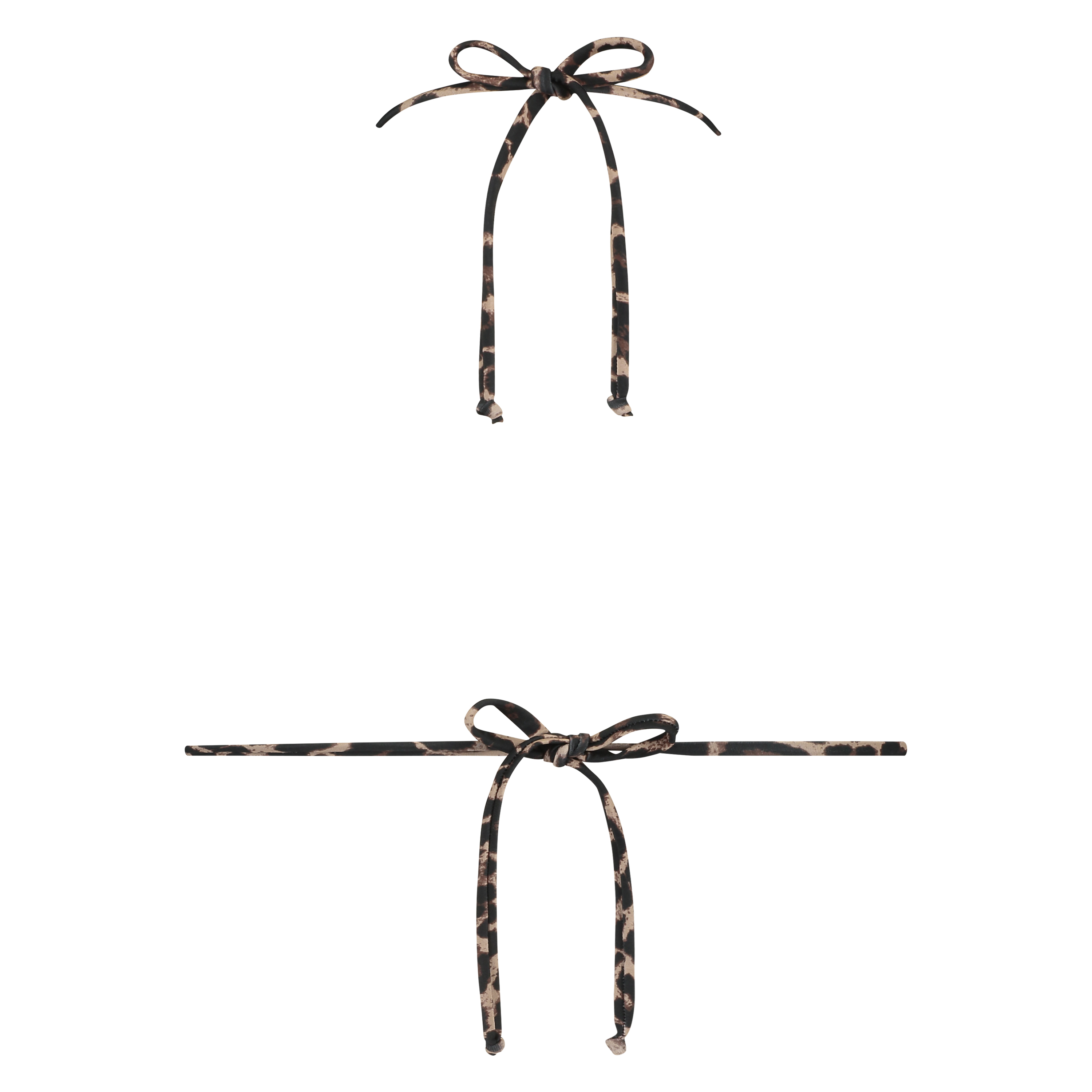 Triangle bikinitop mini Leopard, Bruin, main