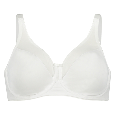 Soutien-gorge &agrave; armatures non-pr&eacute;form&eacute; minimiseur Nina, Blanc