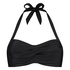 Haut de bikini bandeau Top, Noir