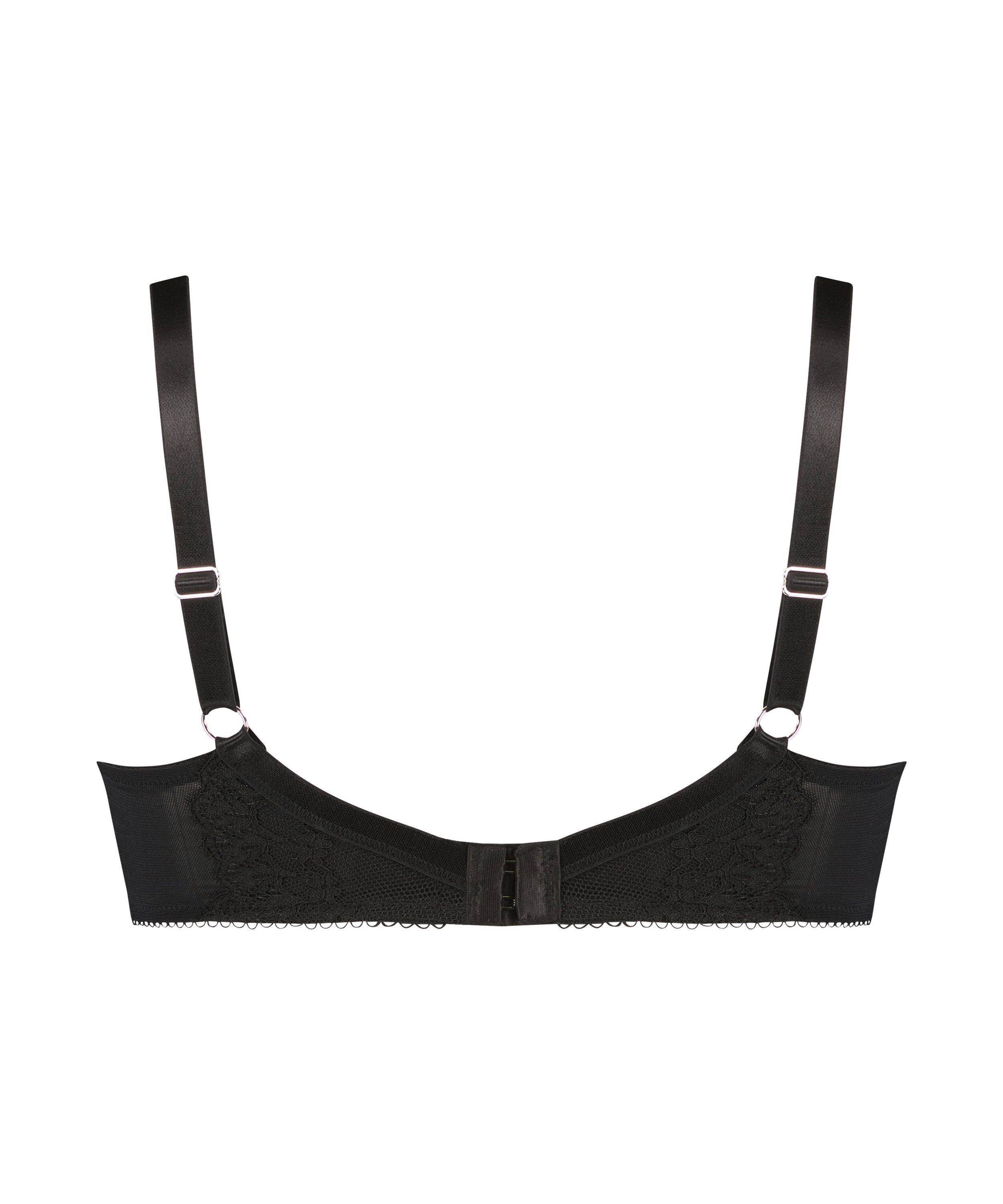 Soutien-gorge &agrave; armatures non-pr&eacute;form&eacute; Daisy, Noir, main