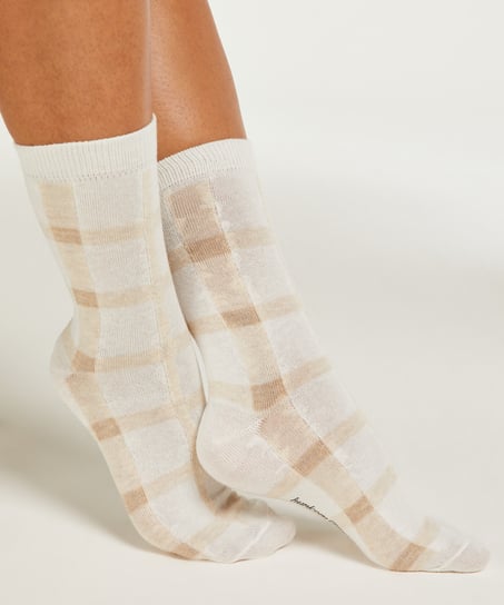 2 Paires de Chaussettes en Coton, Noir