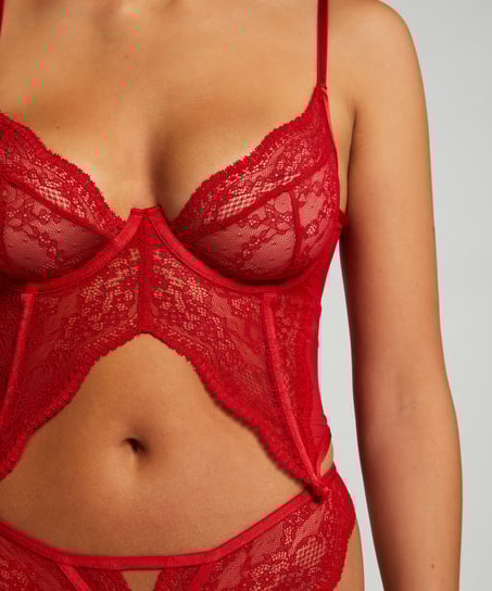 Bustier Isabelle, Rood