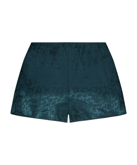 Shorts Leopard, Blauw