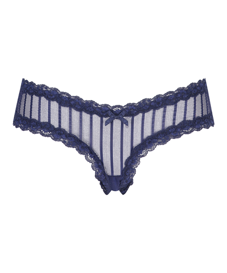Brazilian V-shape mesh, Blauw