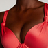 Haut de bikini à armatures préformé Luxe Taille E +, Rouge
