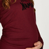 Zwangerschapsnachthemd, Rood