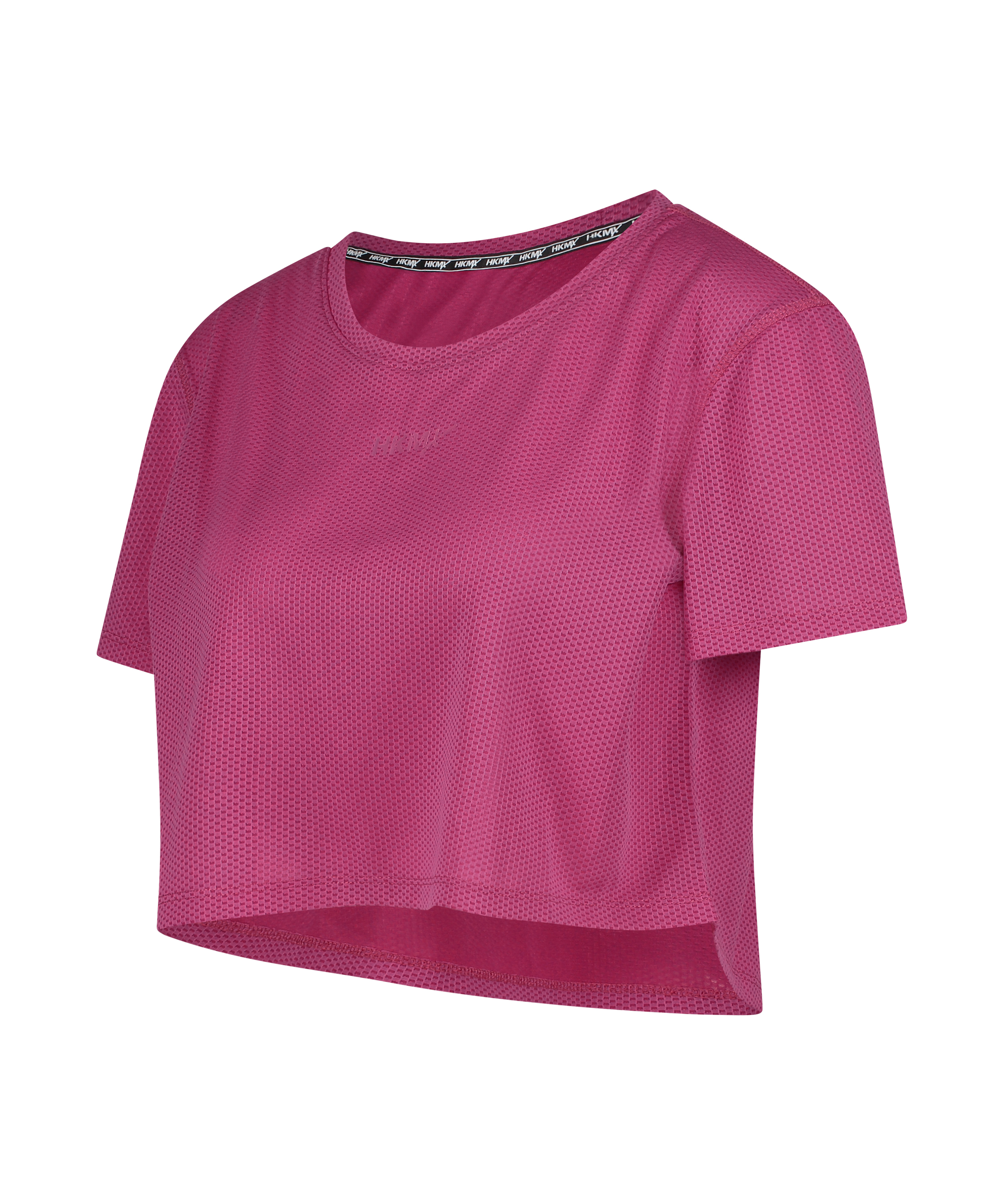 HKMX Crop top en maille, Rose, main