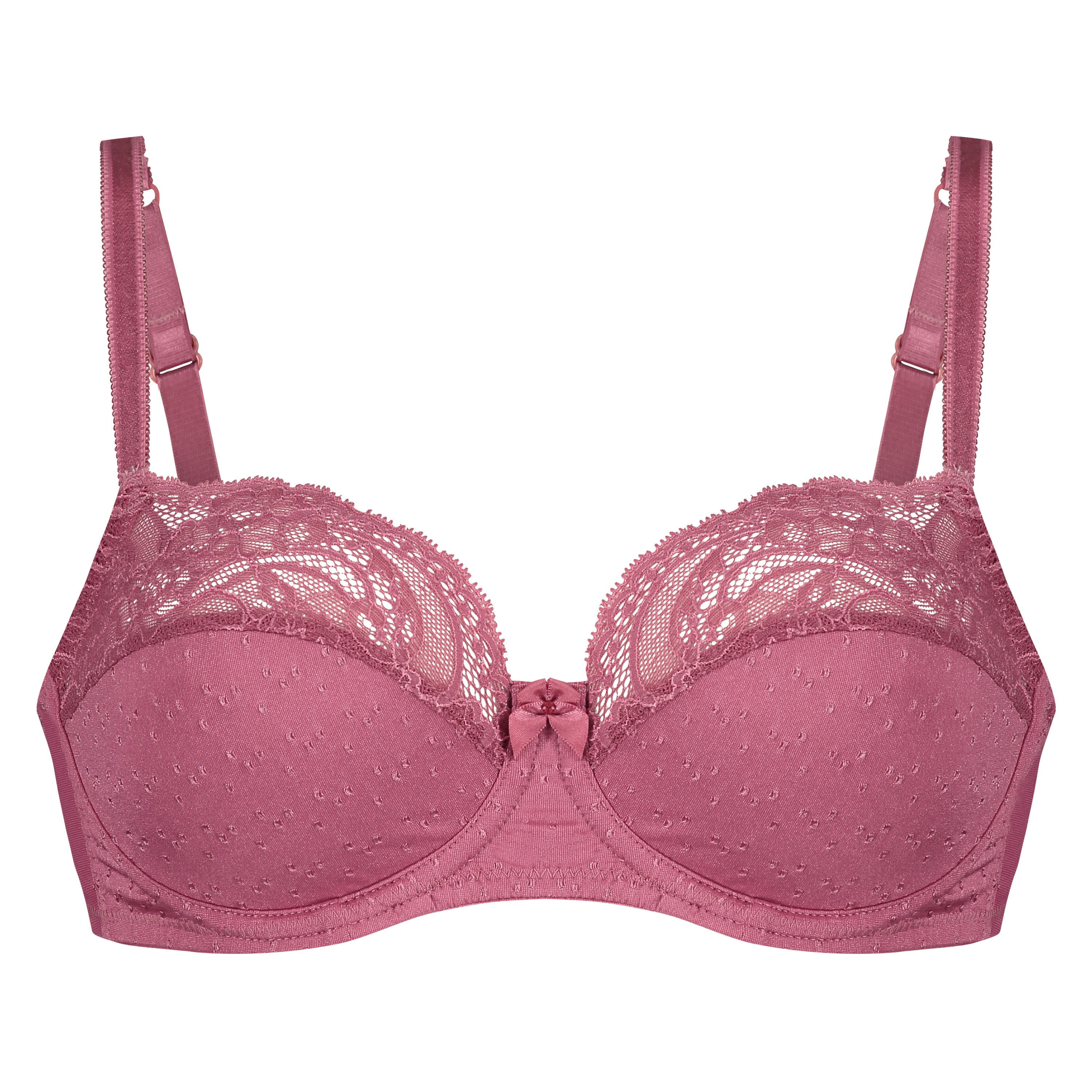Soutien-gorge &agrave; armatures non-pr&eacute;form&eacute; Sophie, Rose, main