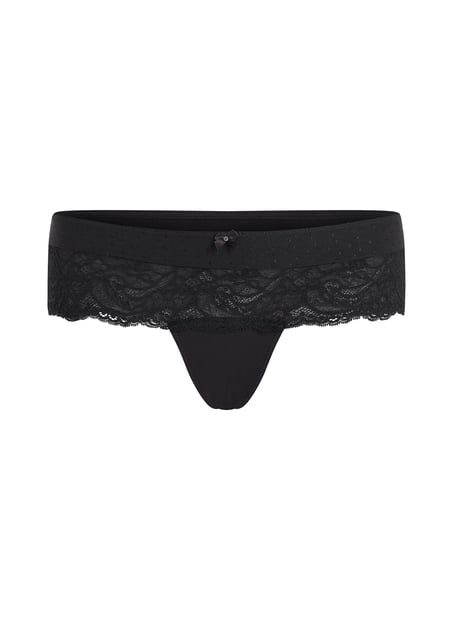 Boxer string Sophie, Noir