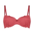 Soutien-gorge à armatures préformé Marine, Rouge