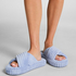 Slipper Soft Rib, Blauw