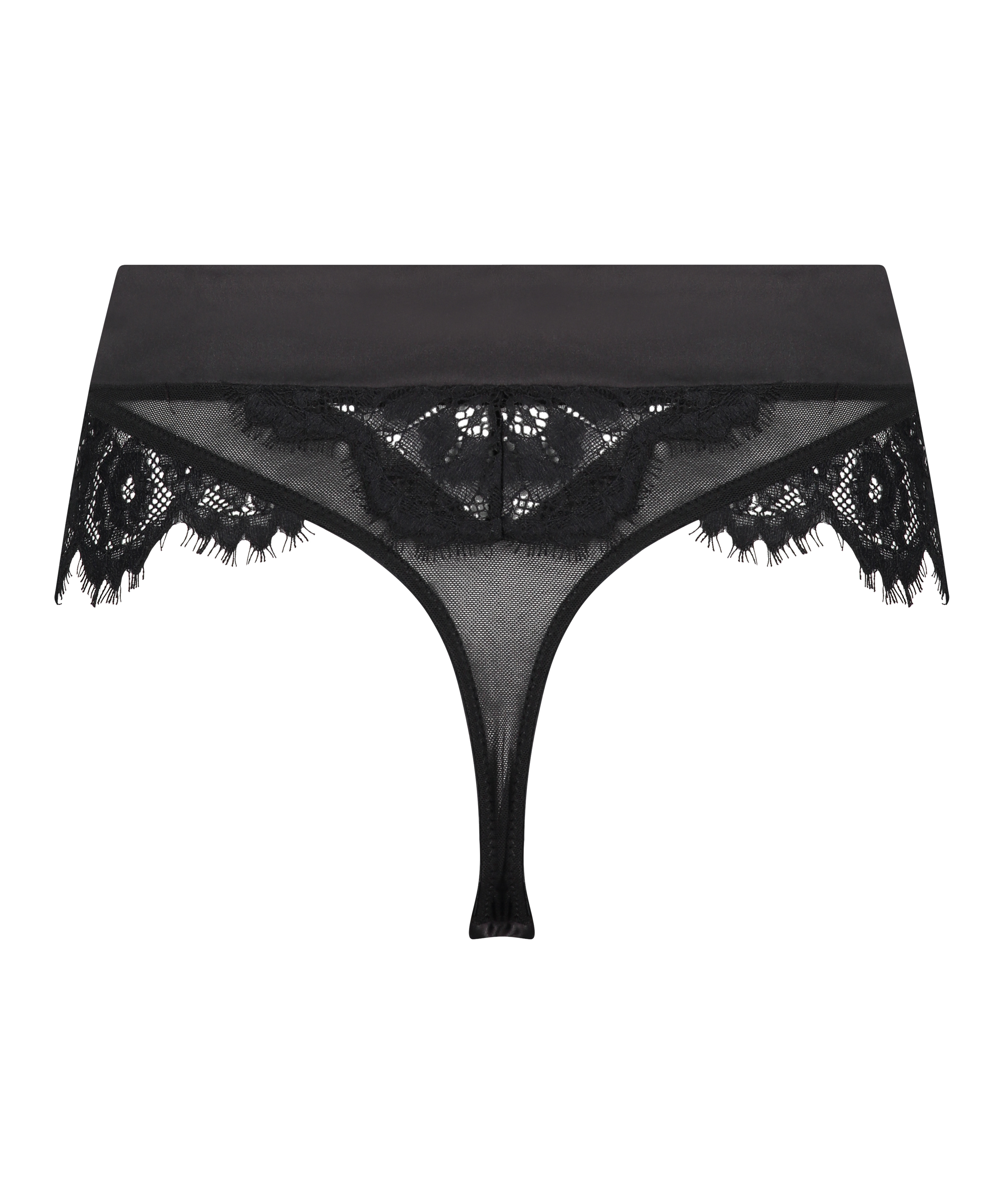 String haut Hannako, Noir, main