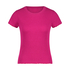 Shirt met korte mouwen Rib, Roze