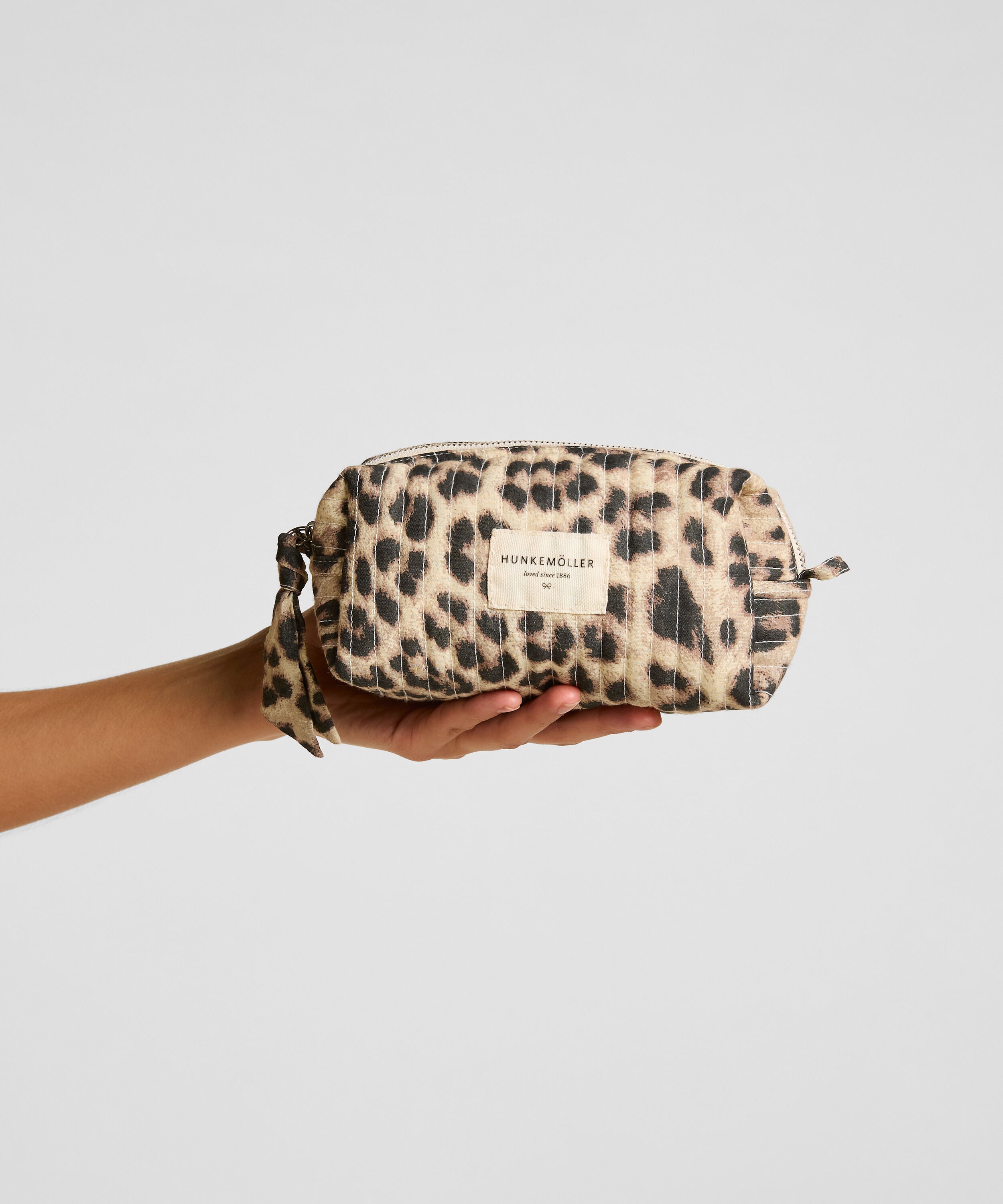Make-up Tasje Klein Leopard, Wit Make-up Tasje Klein Leopard, Wit