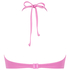 Bandeau bikinitop Scallop, Roze