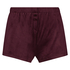 Short Velours, Paars