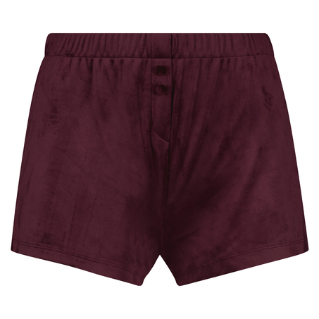 Short Velours, Paars