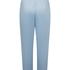 Velours pyjamabroek, Blauw