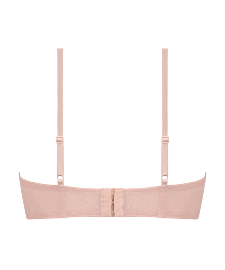 Soutien-gorge &agrave; armatures longline pr&eacute;form&eacute; Juliette, Rose
