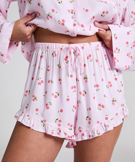 Pyjama shorts, Roze