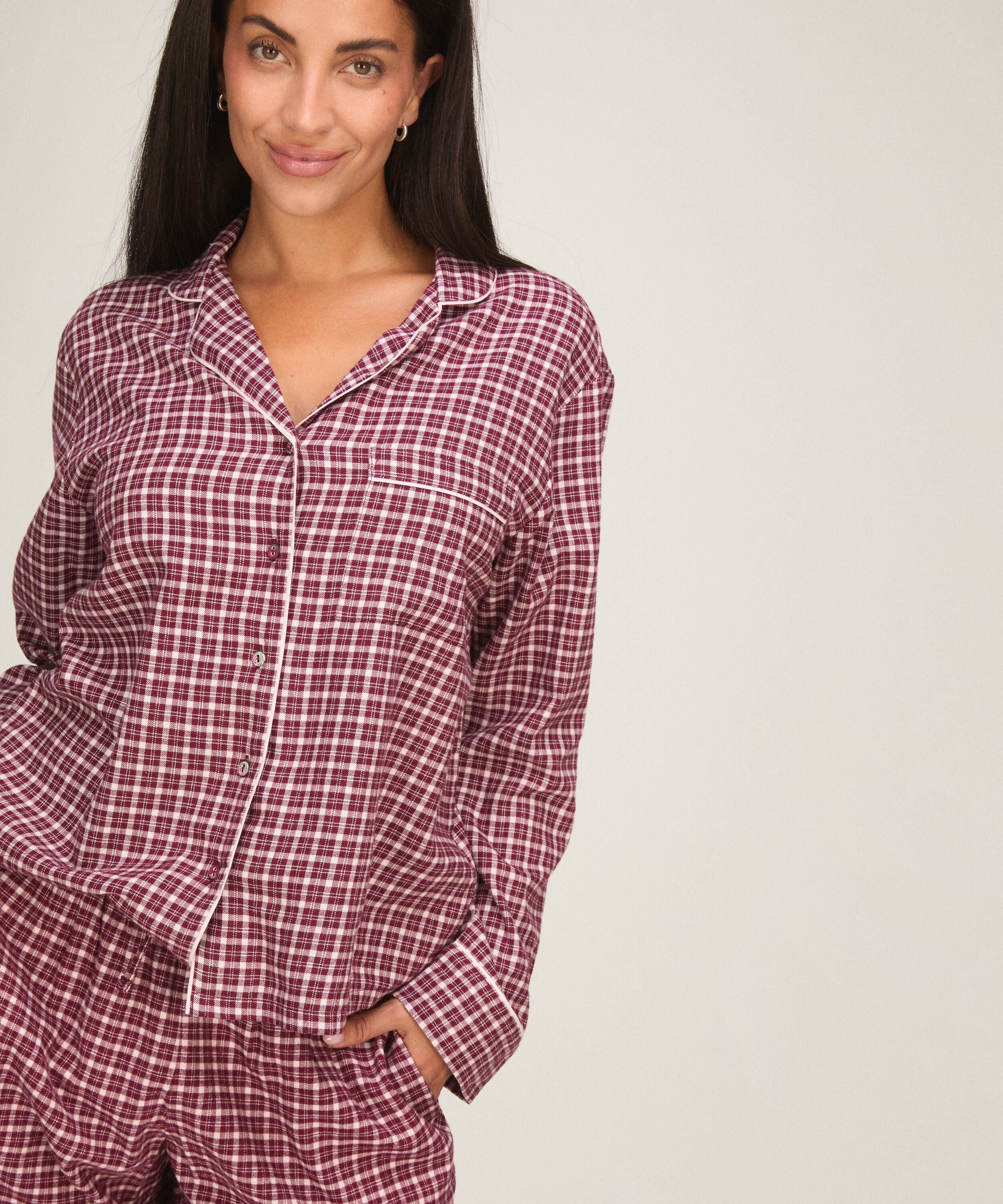 Chemise de pyjama Woven, Rose Chemise de pyjama Woven, Rose