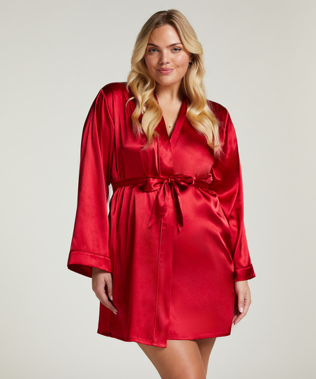 Kimono Satin, Rood