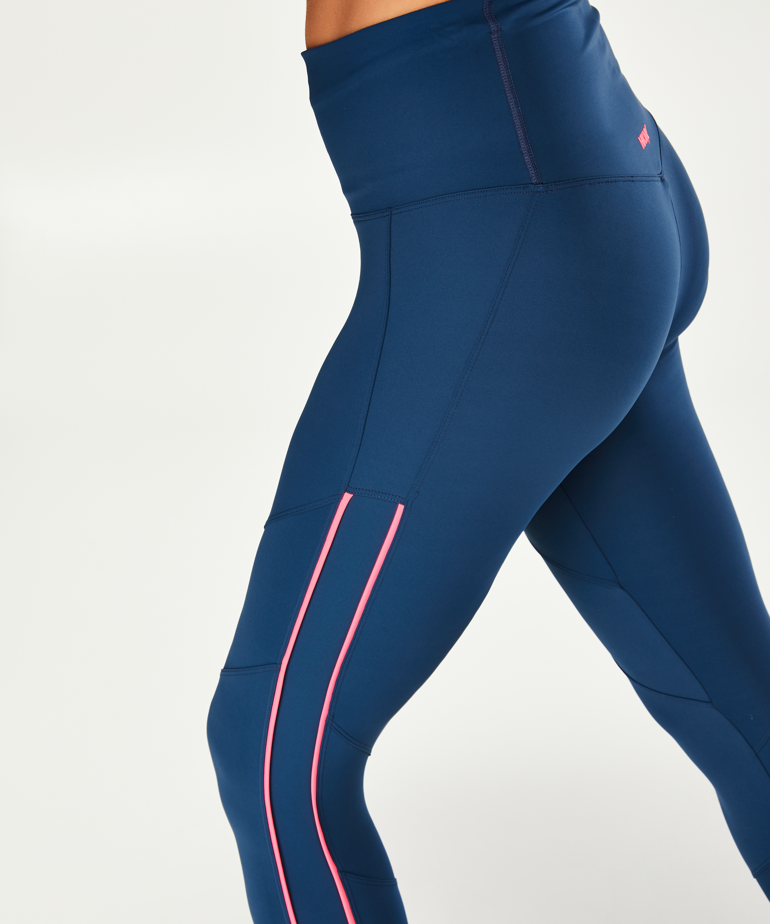 HKMX high waist sport legging, Blauw, main