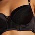 Soutien-gorge à armatures préformé Nicole, Noir