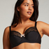 Soutien-gorge &agrave; armatures non-pr&eacute;form&eacute; Adalyn, Noir