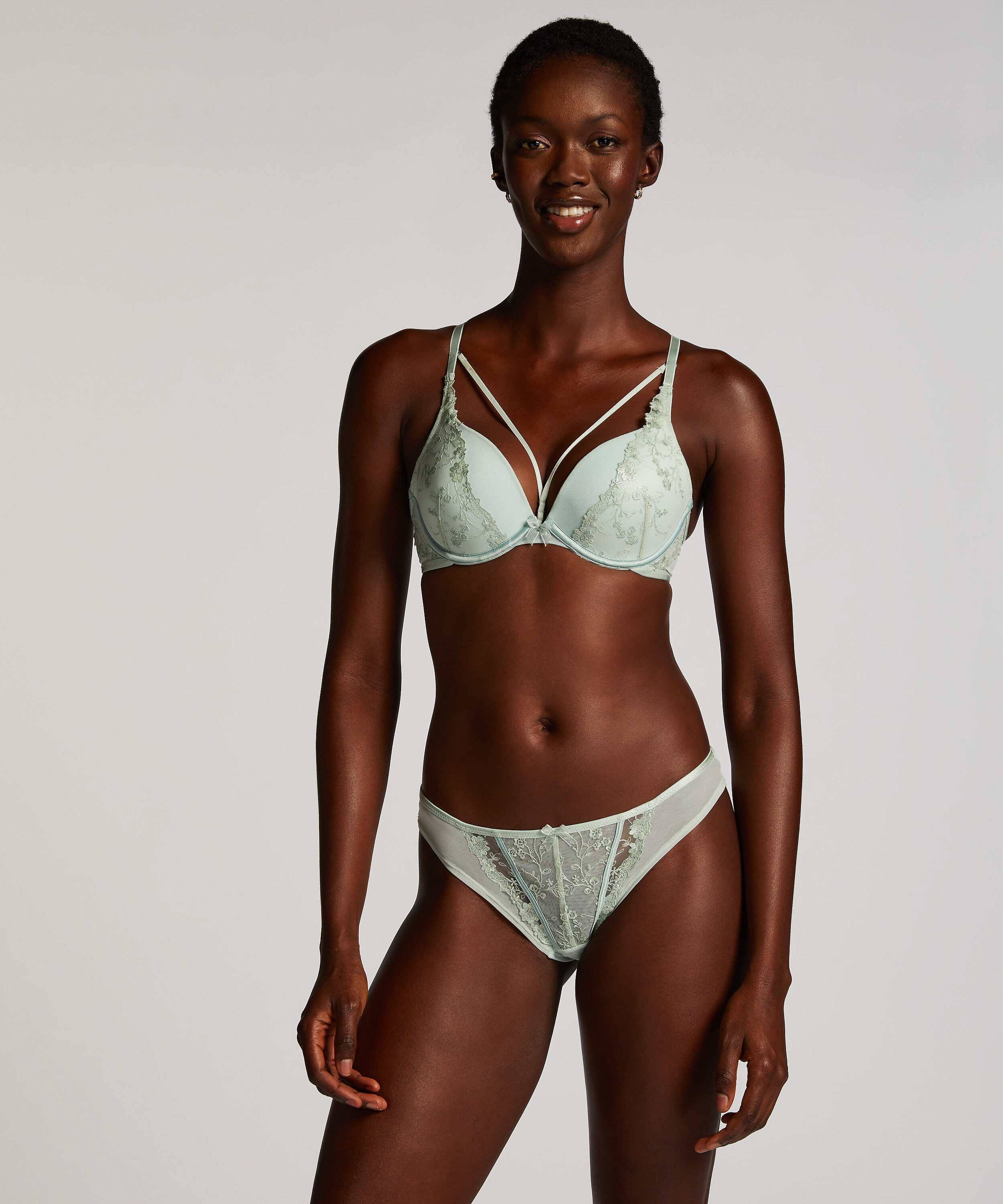 Slip brésilien Lillia, Vert