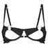 Niet-voorgevormde beugel bh Angelica, Zwart