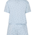 Pyjama en Coton, Bleu